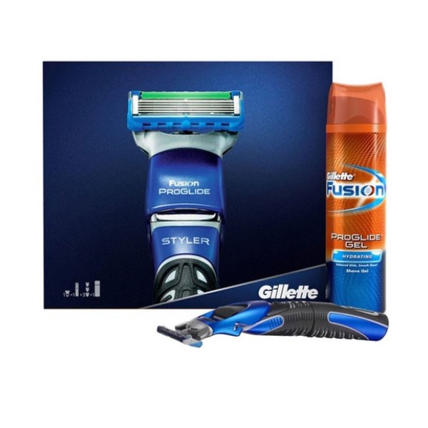 gillette gillette serie Fusion Proglide Styler Gift Set 3 In 1 PaksWholesale