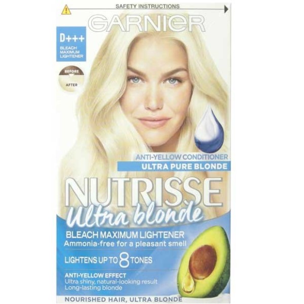 Garnier Blonde Hair Dye Garnier Nutrisse Ultra Color Blondes Maximum