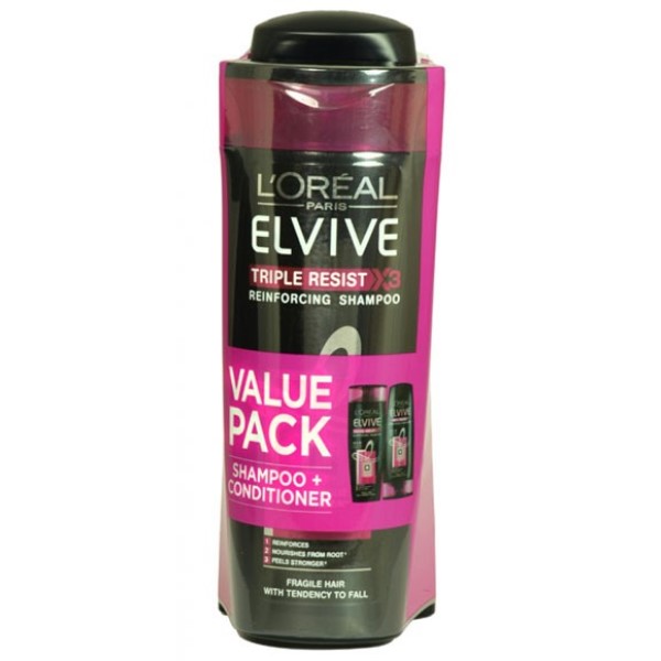 Loreal Elvive Elvive Triple Resist Value Pack Pakswholesale 2922