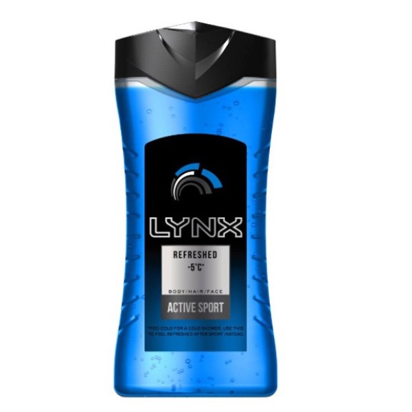 lynx lynx Active Sport Refreshed Body Wash PaksWholesale