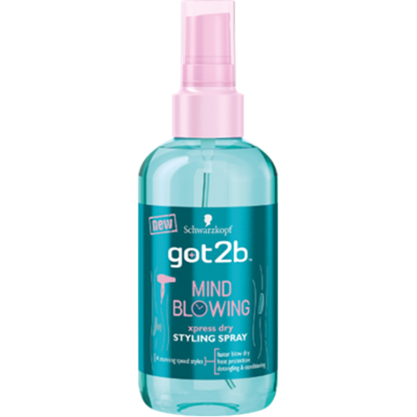 schwarzkopf got2b Got2b Mind Blowing Xpress Dry Styling Spray