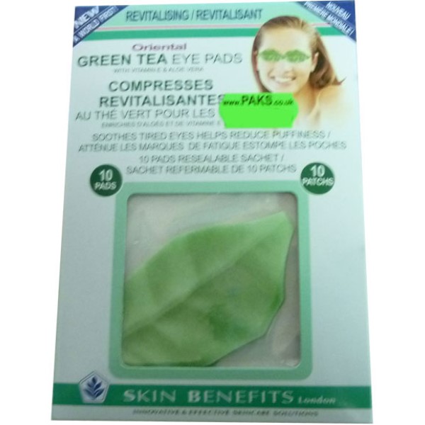 amirose purederm Skin Benefit Green Tea Eye Pads PaksWholesale