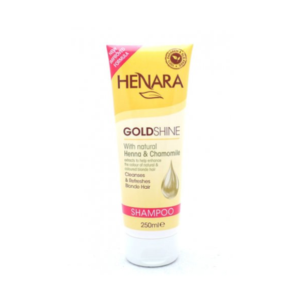 henara henara GOLD Shine With Natural Henna And Chamomile Shampoo