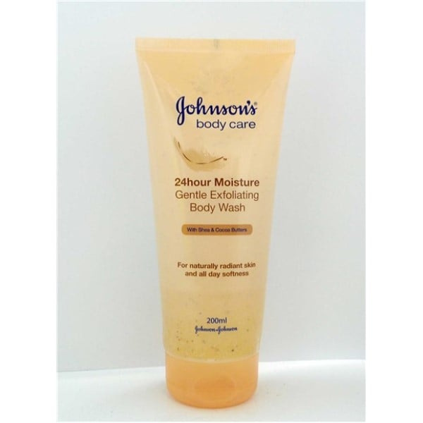 johnson and johnson johnsons 24hour Moisture Gentle Exfoliating Body