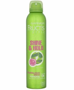 fructis hairspray shine