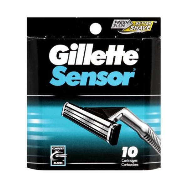 gillette razor | Gillette Sensor Blades - PaksWholesale